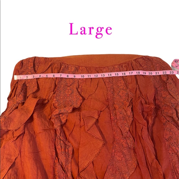 Bohemian lace layer skirt - Picture 8 of 11